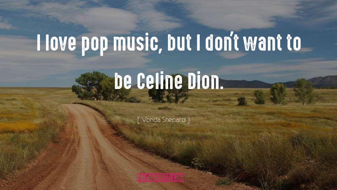 Pop Music quotes by Vonda Shepard