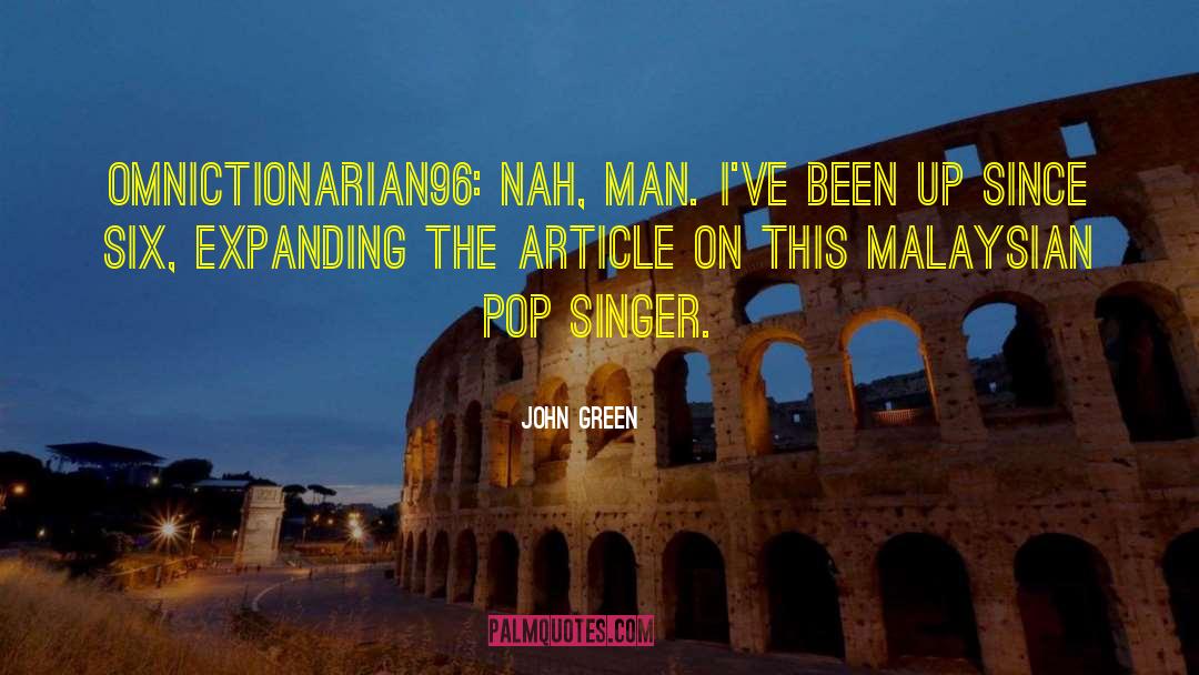 Pop Pop Hair quotes by John Green