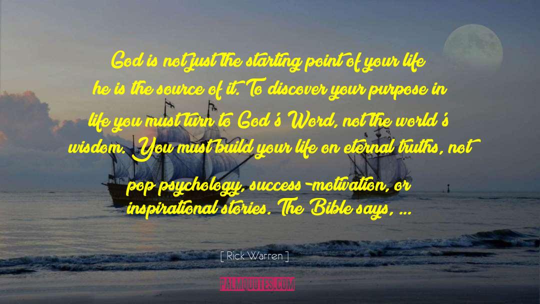 Pop Psychology quotes by Rick Warren