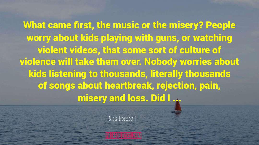 Pop Smoke Music quotes by Nick Hornby