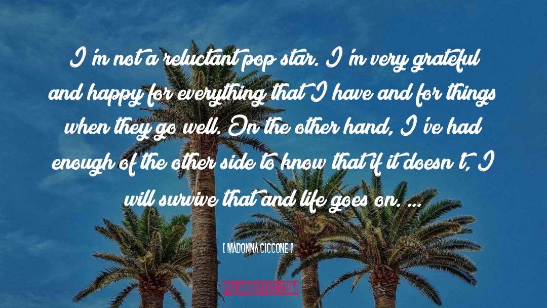 Pop Stars quotes by Madonna Ciccone