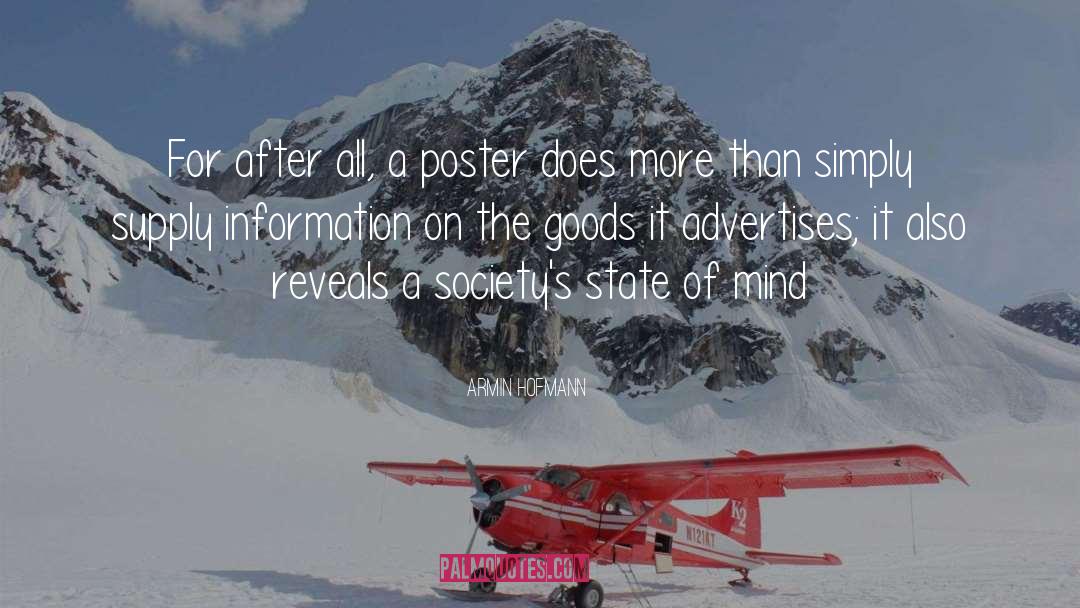 Pop Up Advertising Of The Mind quotes by Armin Hofmann