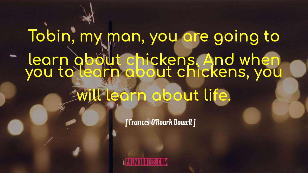 Popeo Chickens quotes by Frances O'Roark Dowell