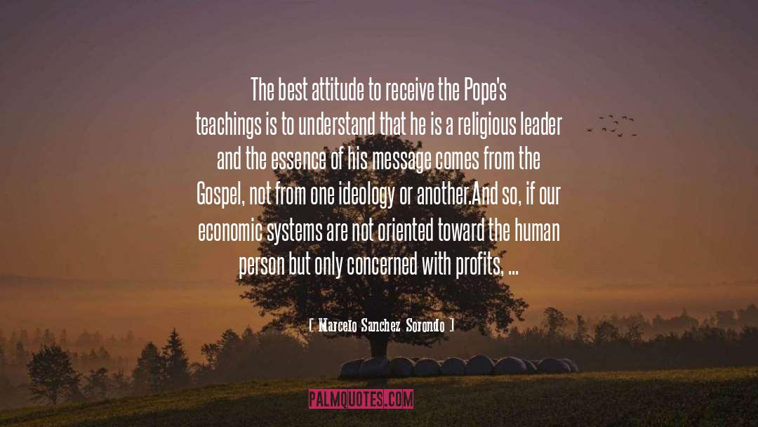 Popes quotes by Marcelo Sanchez Sorondo