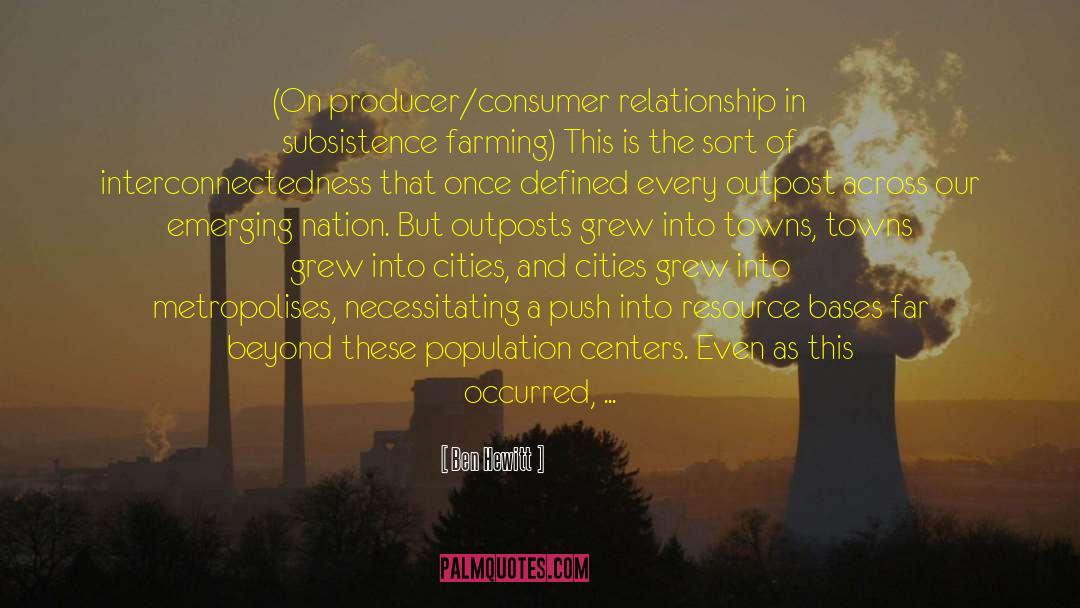 Populace Vs Population quotes by Ben Hewitt