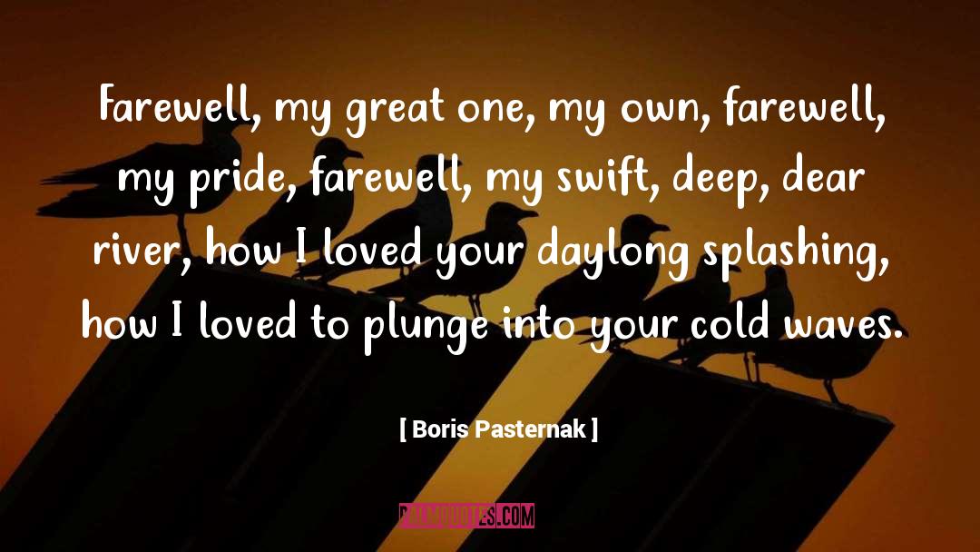 Popular Farewell quotes by Boris Pasternak