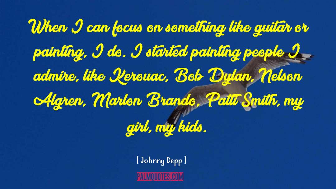 Popular Girl quotes by Johnny Depp