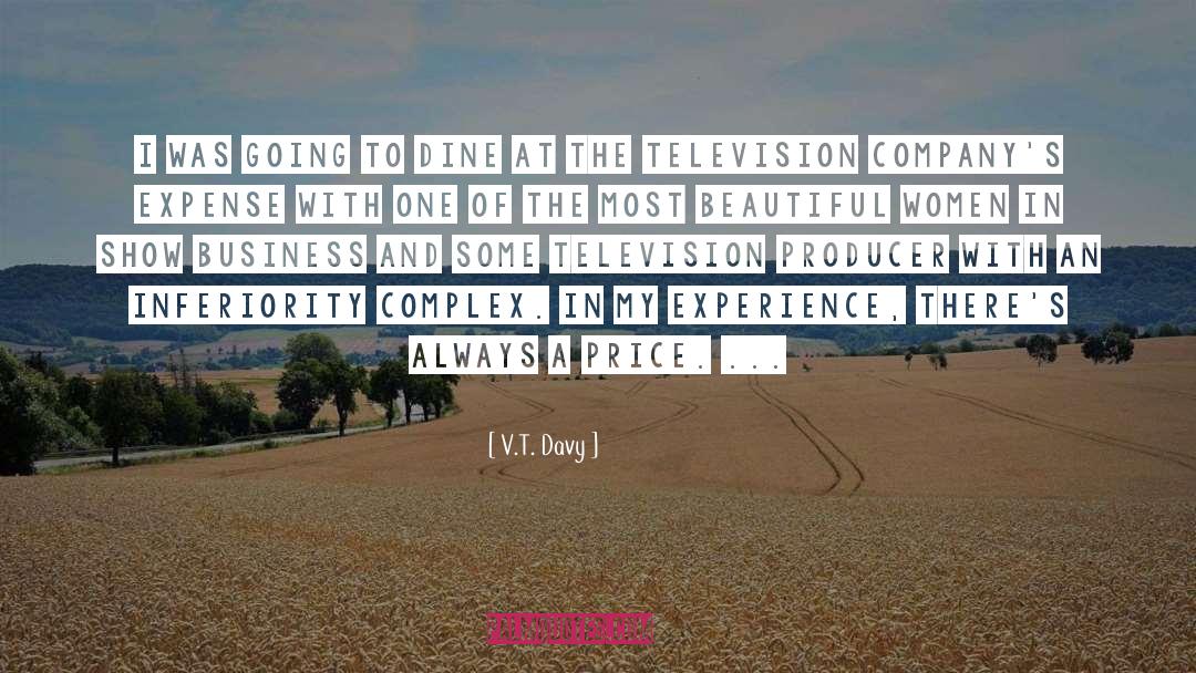 Popular Television quotes by V.T. Davy