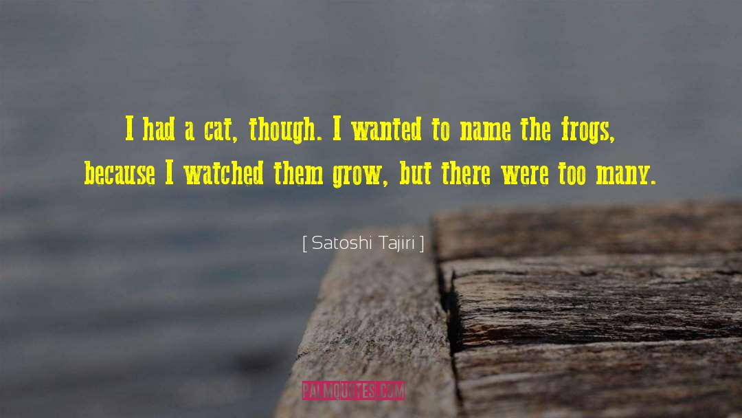 Popularity Grows quotes by Satoshi Tajiri