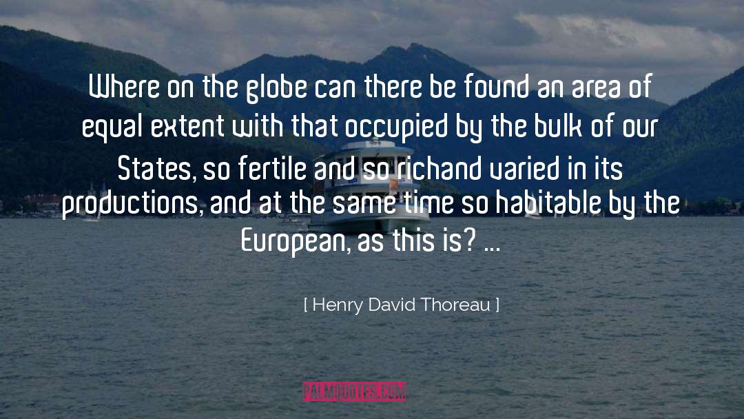 Populated States quotes by Henry David Thoreau