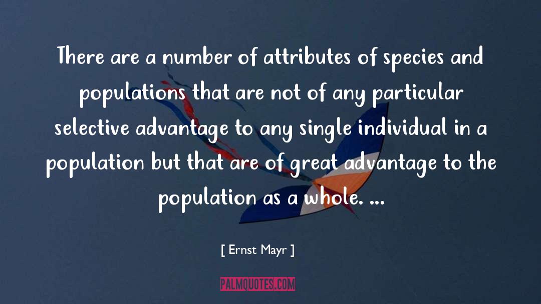 Population Bomb quotes by Ernst Mayr