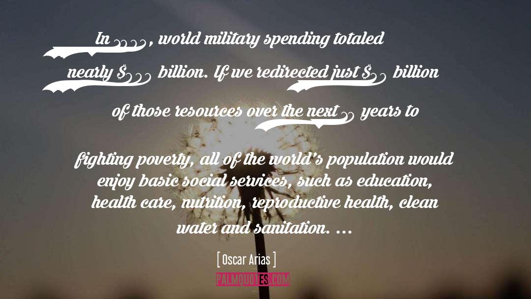 Population Bomb quotes by Oscar Arias