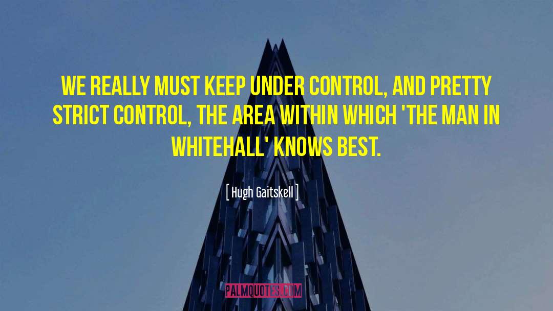 Population Control quotes by Hugh Gaitskell