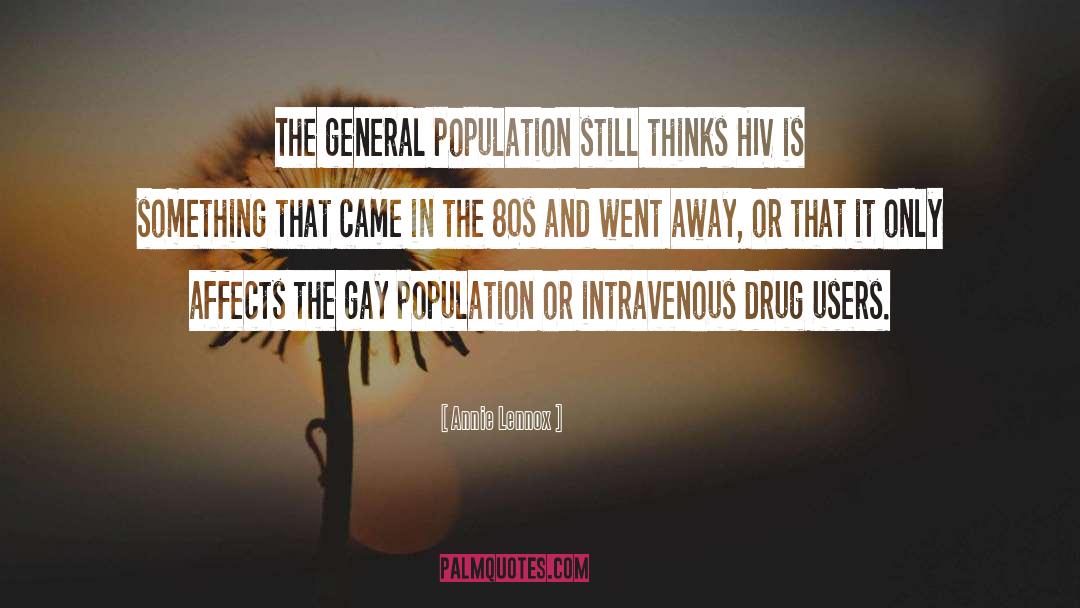 Population Explosion quotes by Annie Lennox