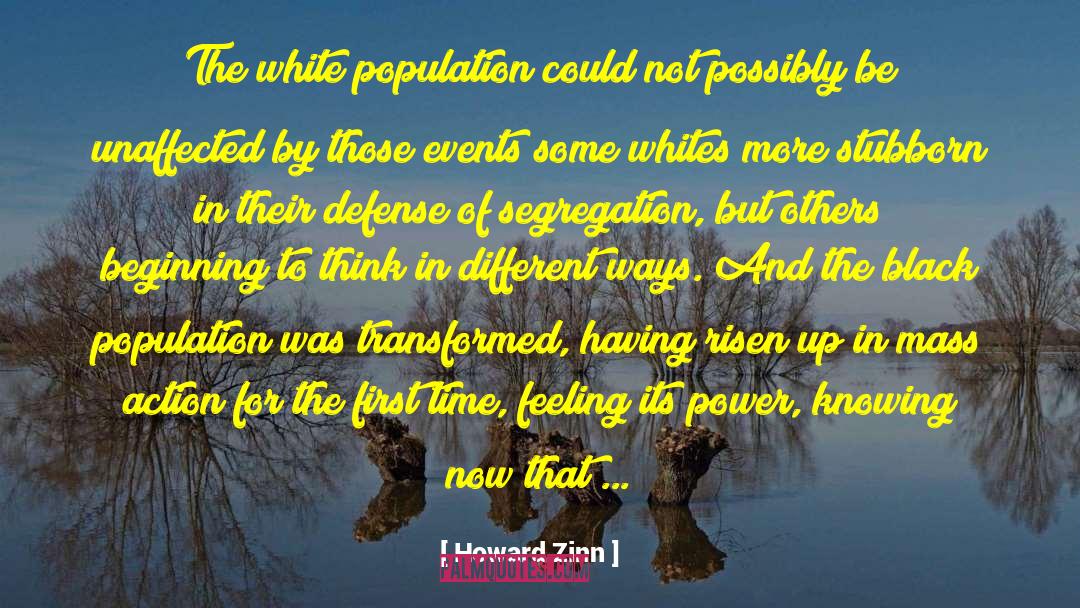 Population Genetics quotes by Howard Zinn