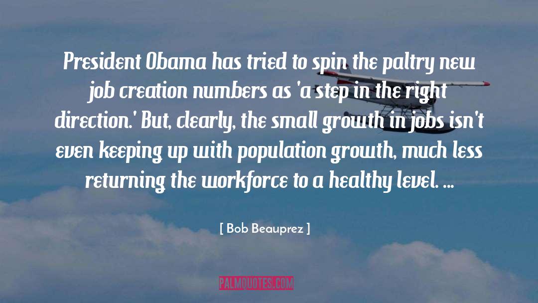 Population Growth quotes by Bob Beauprez