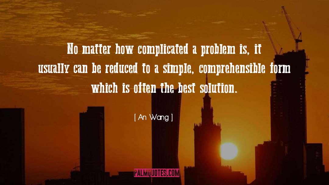 Population Problem quotes by An Wang