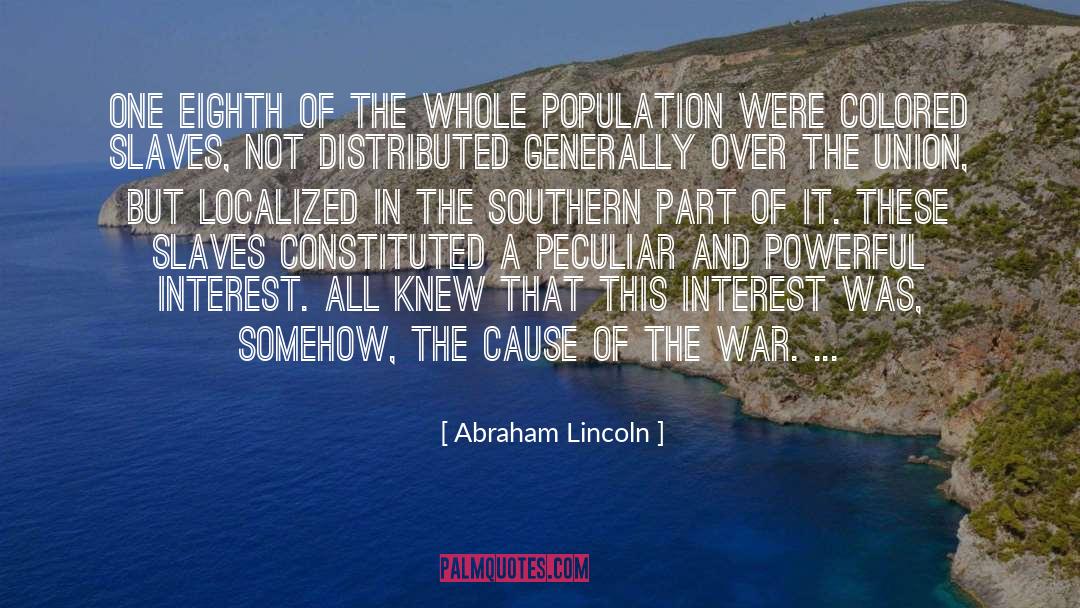 Population quotes by Abraham Lincoln