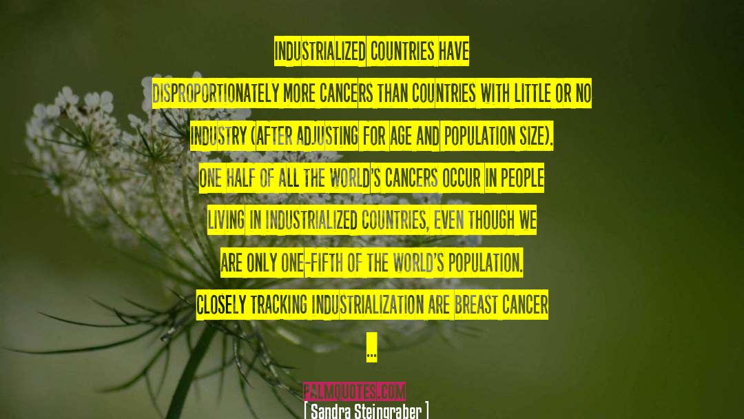 Population Size quotes by Sandra Steingraber