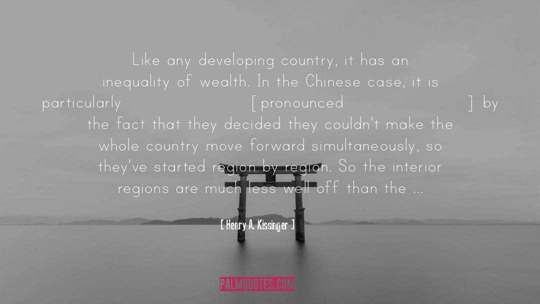 Populations quotes by Henry A. Kissinger