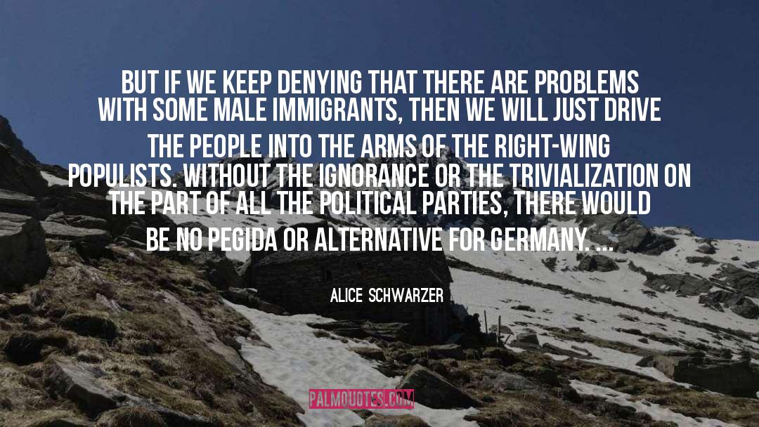 Populist quotes by Alice Schwarzer
