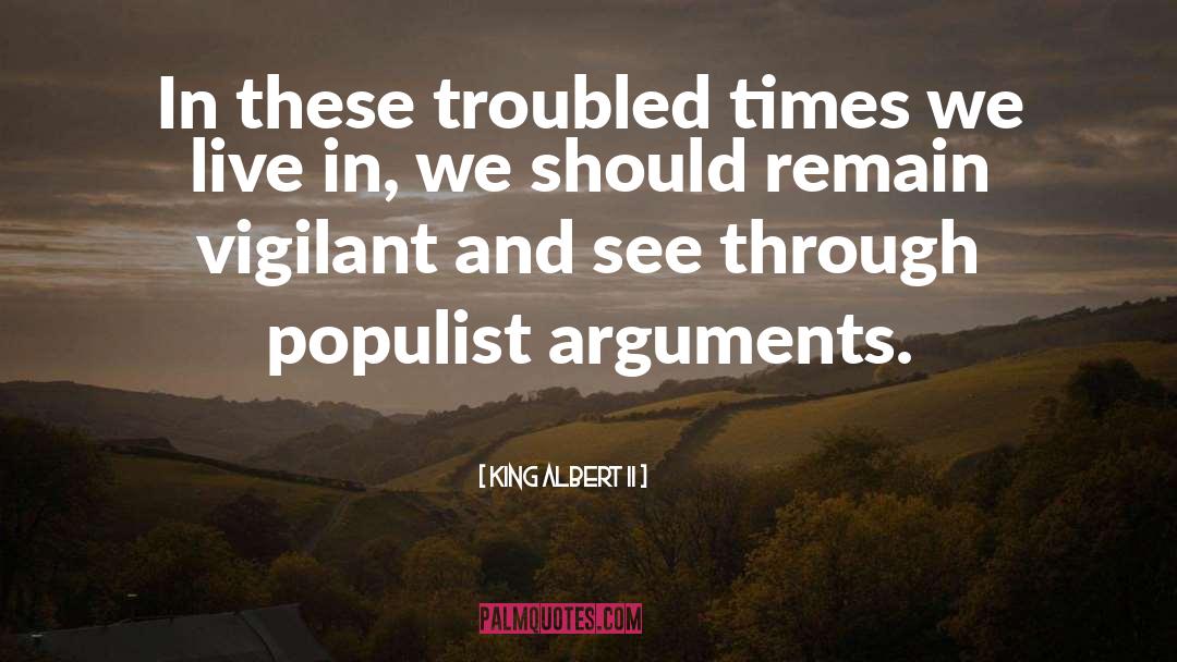 Populist quotes by King Albert II