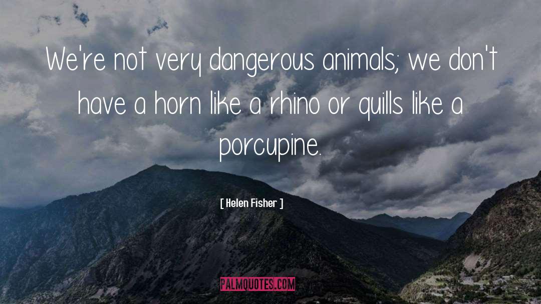 Porcupine quotes by Helen Fisher