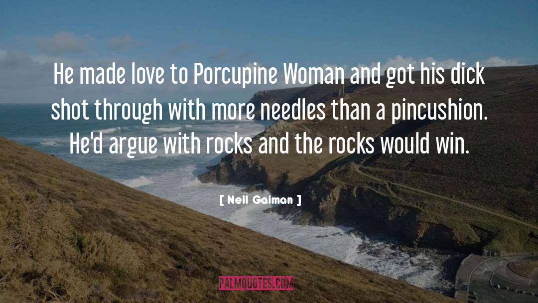 Porcupine quotes by Neil Gaiman