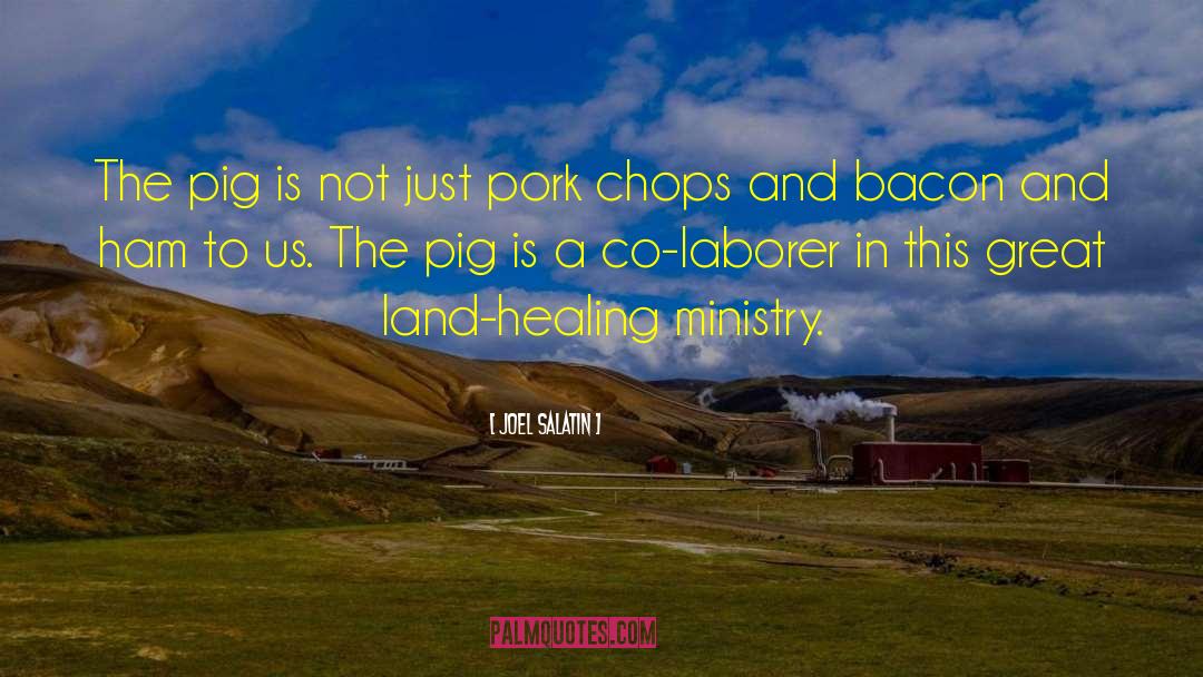 Pork Chops quotes by Joel Salatin