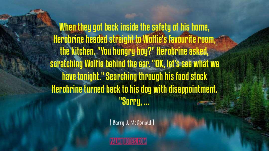 Pork quotes by Barry J. McDonald