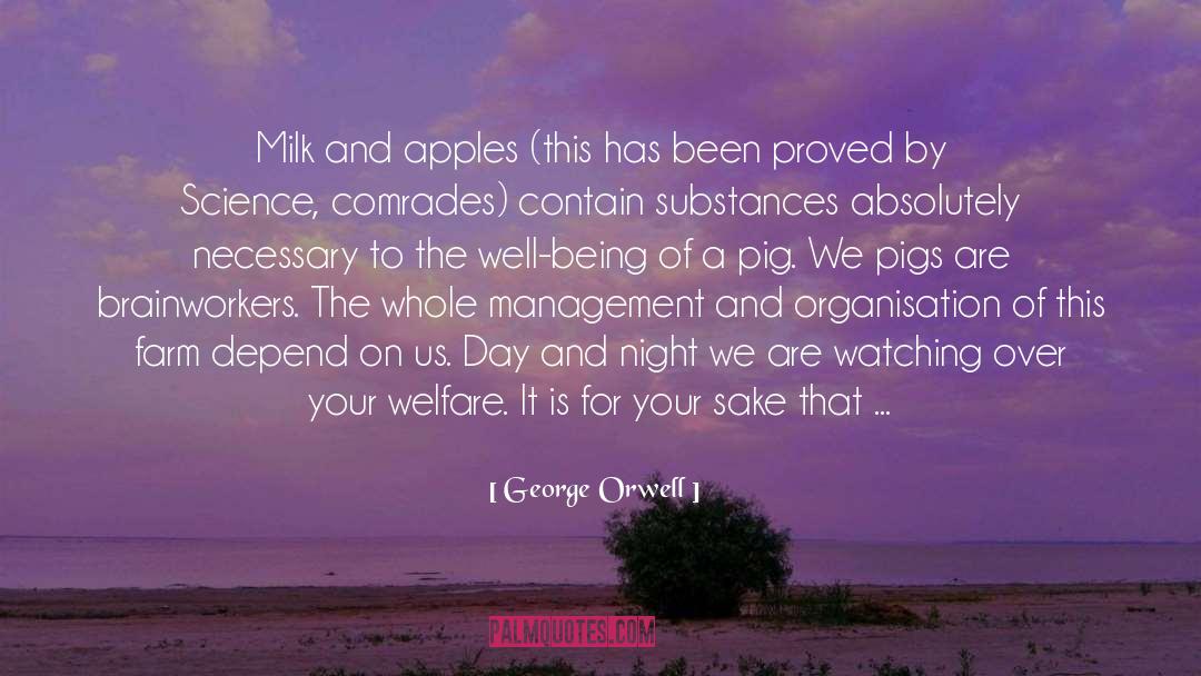 Porky Pig quotes by George Orwell