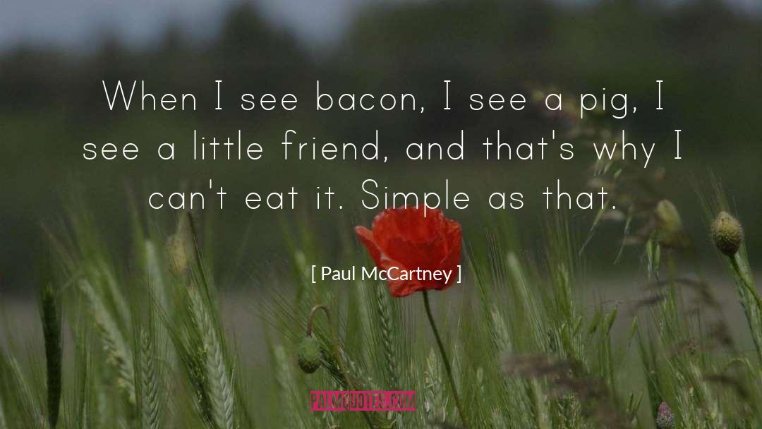 Porky Pig quotes by Paul McCartney