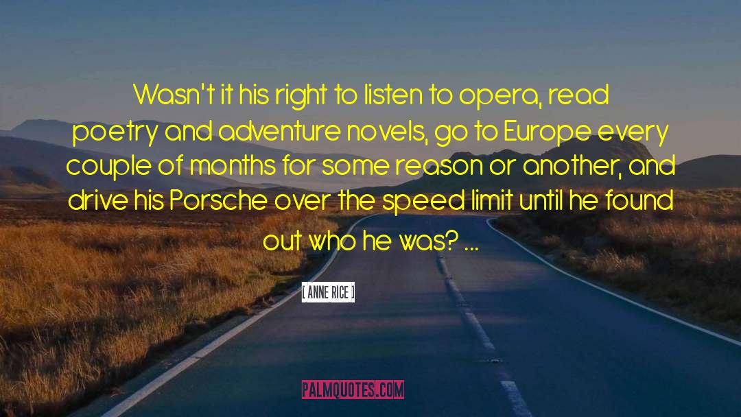 Porsche quotes by Anne Rice