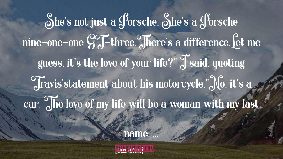 Porsche quotes by Jamie McGuire