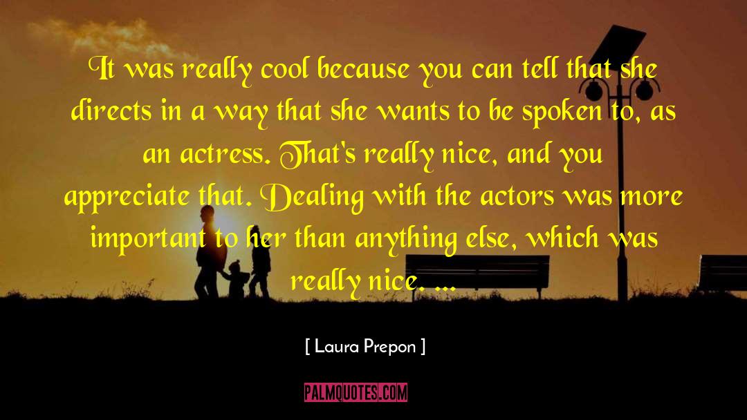 Port A Cool Review quotes by Laura Prepon