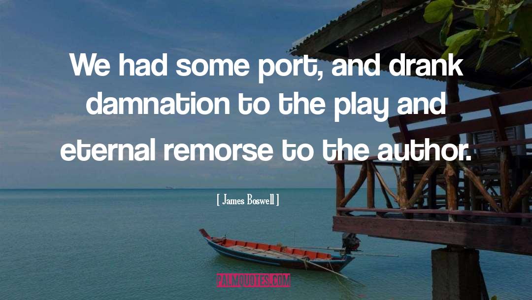 Port quotes by James Boswell