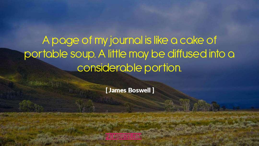 Portable quotes by James Boswell