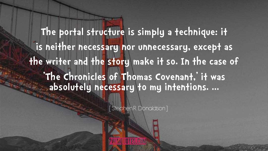 Portal quotes by Stephen R. Donaldson