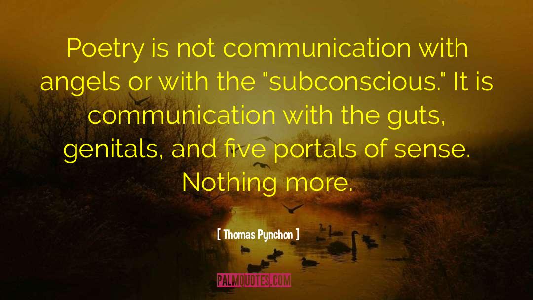 Portals quotes by Thomas Pynchon