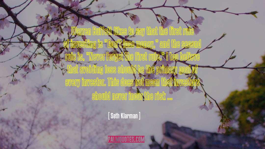 Portfolio quotes by Seth Klarman