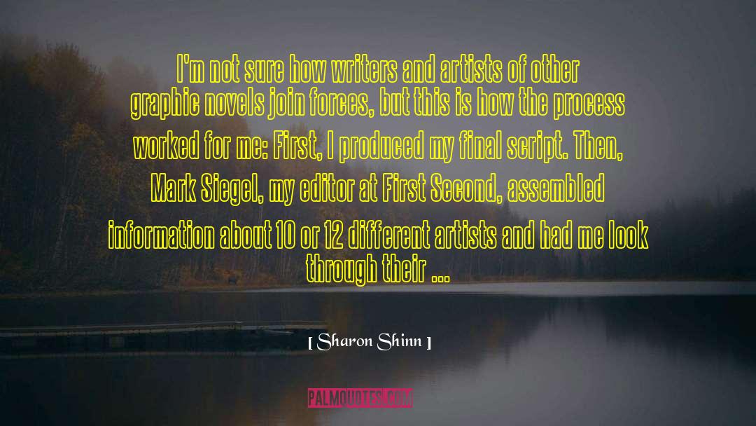 Portfolios quotes by Sharon Shinn