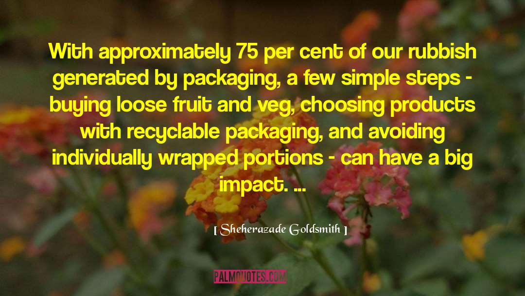 Portions quotes by Sheherazade Goldsmith