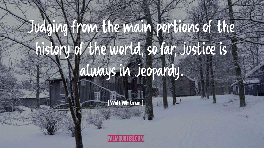 Portions quotes by Walt Whitman