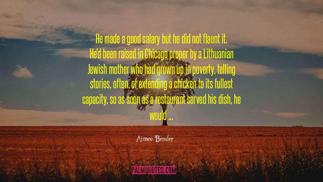 Portions quotes by Aimee Bender
