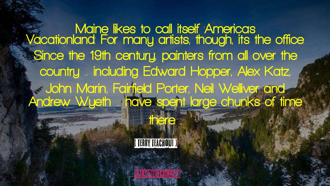 Portland Maine quotes by Terry Teachout