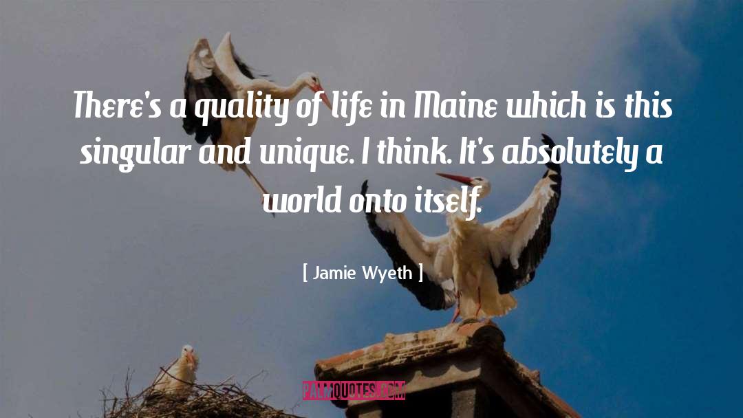 Portland Maine quotes by Jamie Wyeth
