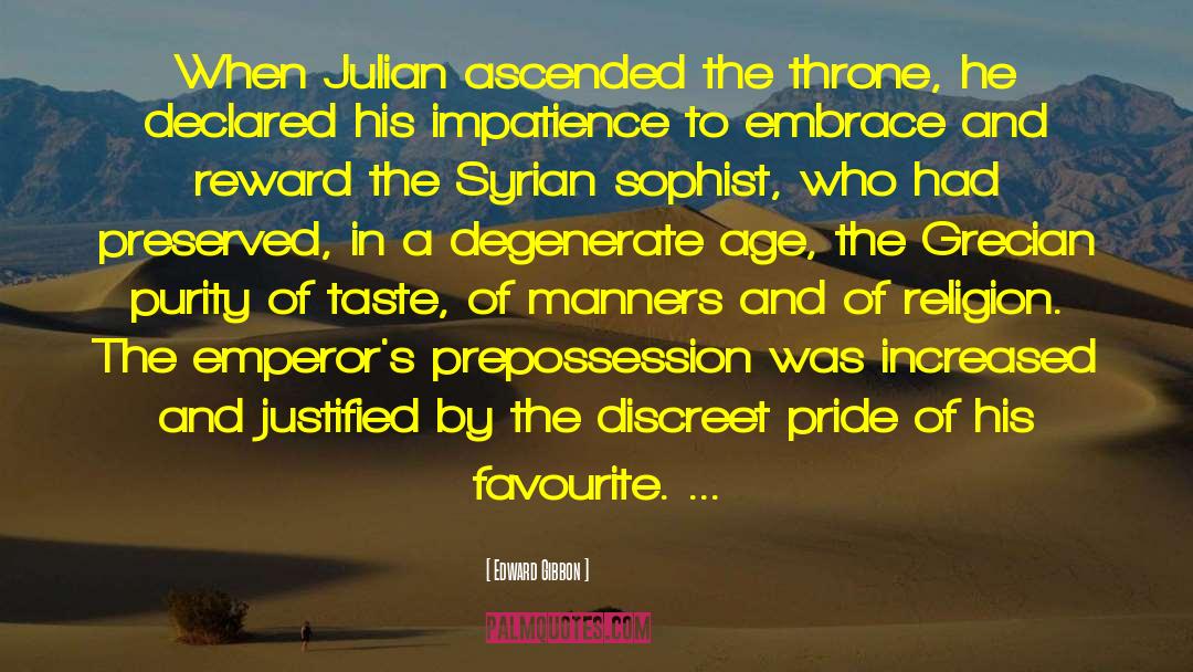 Portraits By Julian Opie quotes by Edward Gibbon