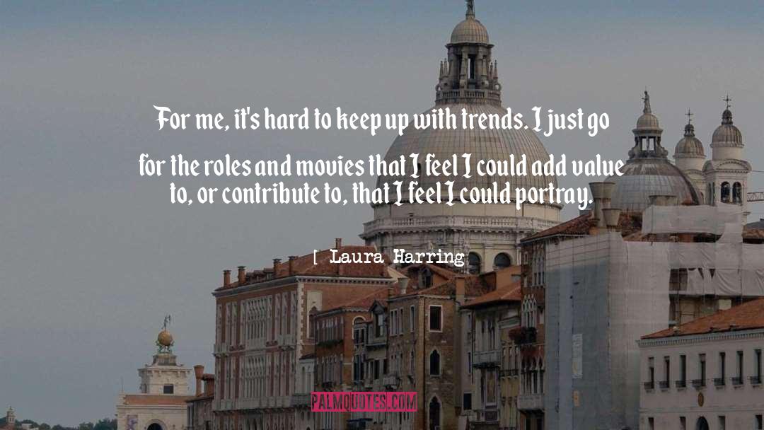 Portray quotes by Laura Harring