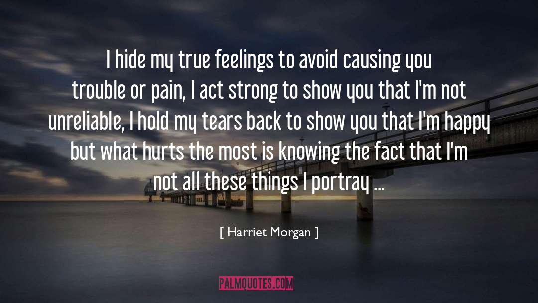 Portray quotes by Harriet Morgan