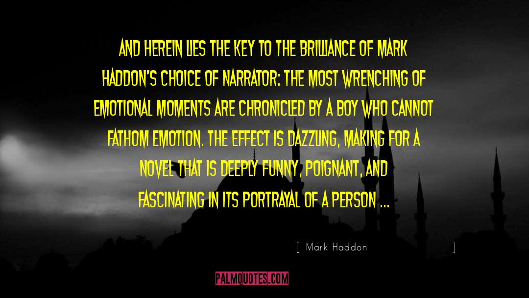Portrayal quotes by Mark Haddon